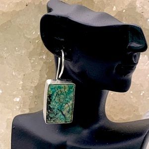 African Turquoise Earrings 🩵